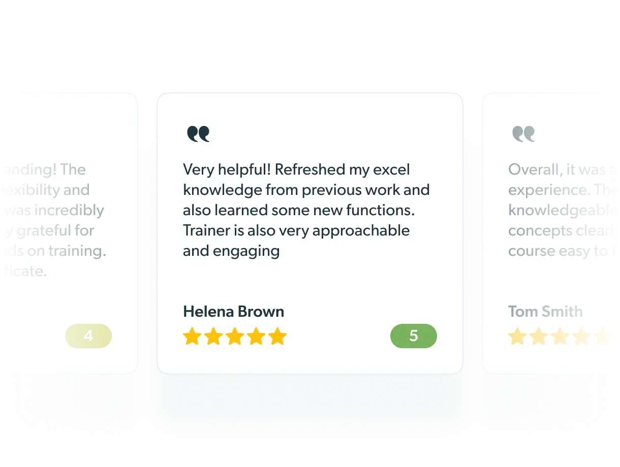 Feedback in the moment